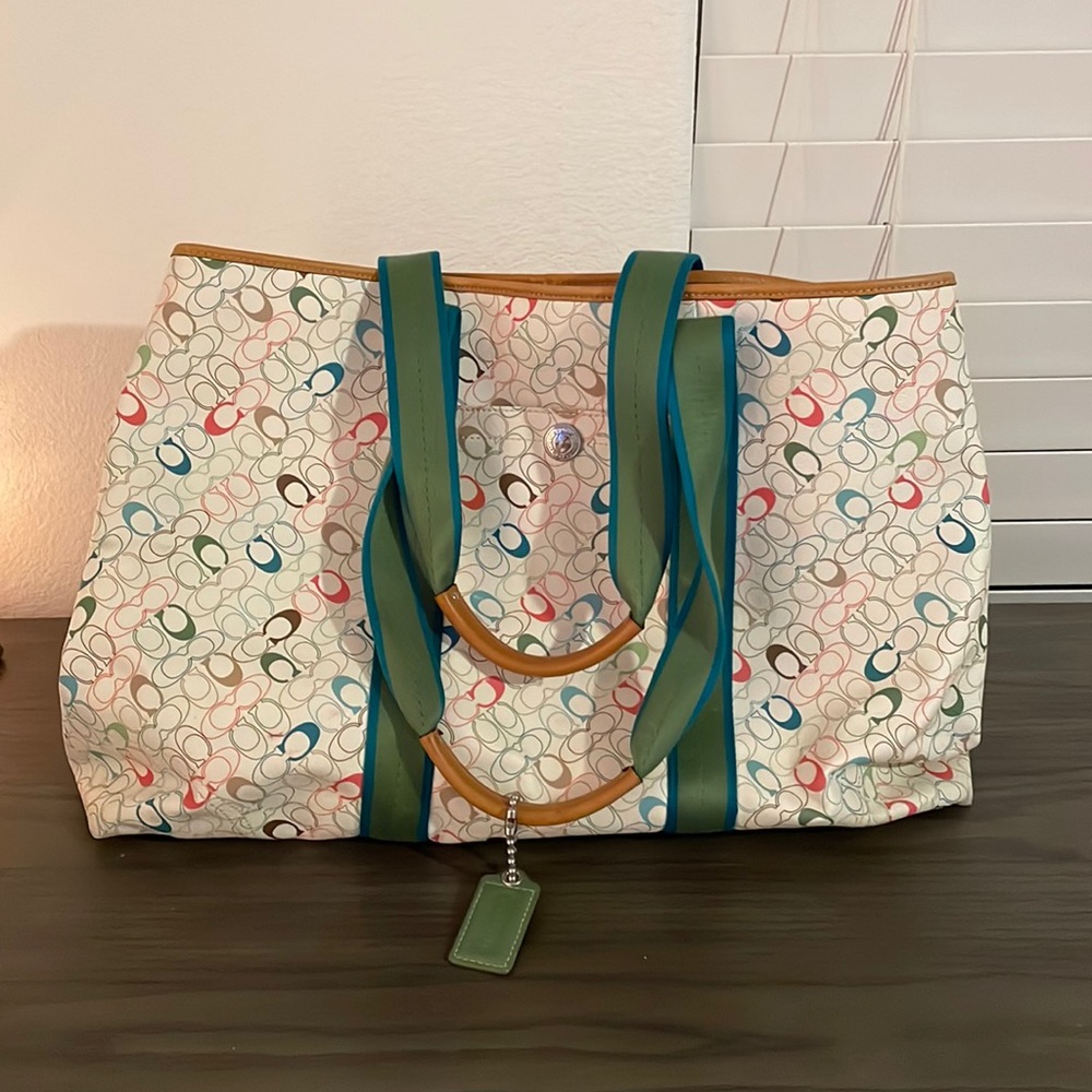 Coach travel bag